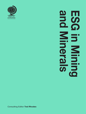 cover image of ESG in Mining and Minerals